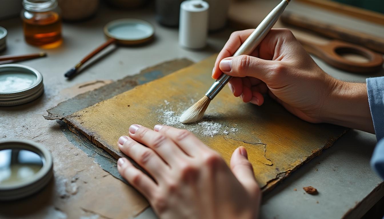 découvrez des conseils pratiques et sécurisés pour nettoyer un tableau ancien sans l'endommager, afin de préserver sa beauté et sa valeur.